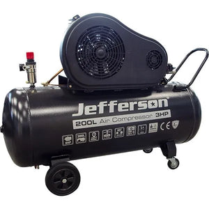 Jefferson 200 Litre 3HP 10 Bar Compressor (230V)