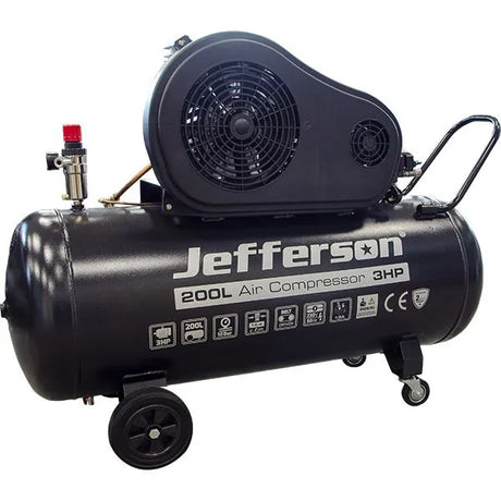 Jefferson 200 Litre 3HP 10 Bar Compressor (230V)
