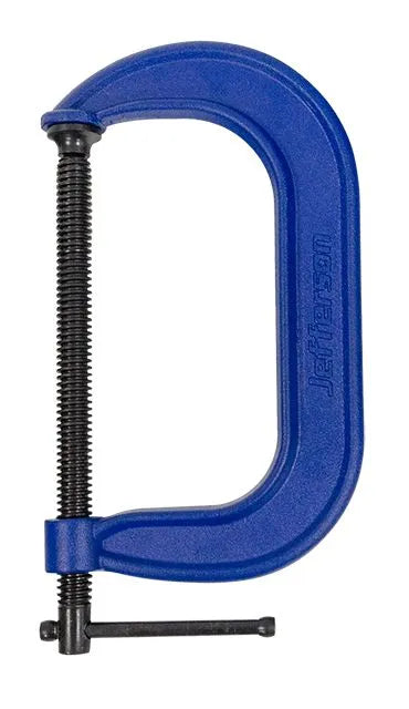 Jefferson 6" Coarse Thread Light Trade G-Clamp