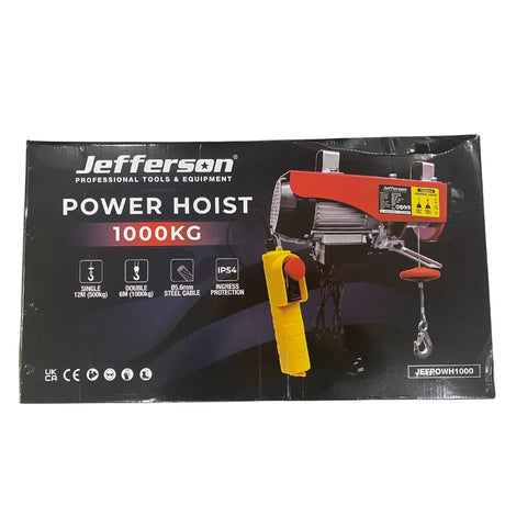 Jefferson 1000kg Power Hoist (230v)