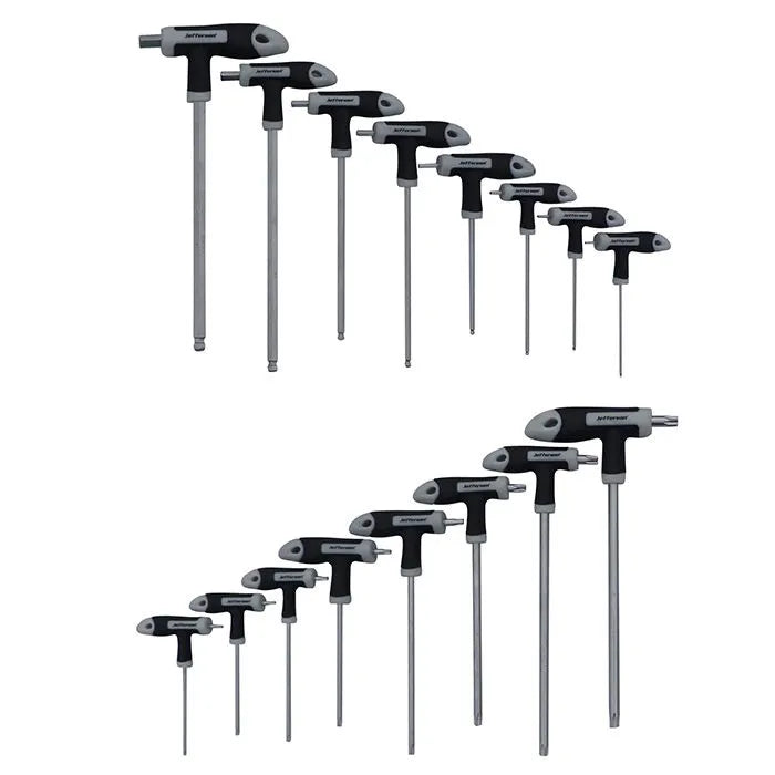 Jefferson 16 Piece T-Handle Key Hex Set