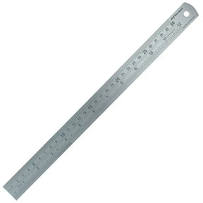 Jefferson 30cm Stainless Steel Ruler