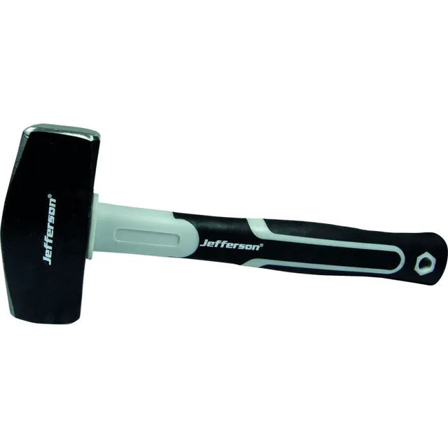 Jefferson 4lb Club Hammer - Double Faced Head, Fibreglass Shaft with Rubber Grips