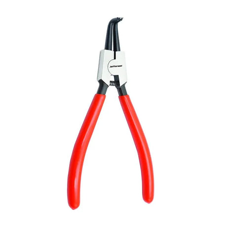 Jefferson 4 Piece 7" Circlip Pliers Set - High Carbon Steel with Red Rubber Handles