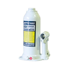 Jefferson 5 Tonne Bottle Jack with Case - Heavy-Duty Steel & Hydraulic Cylinder