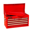 Jefferson 6 Drawer Top Chest - Red