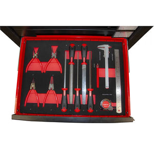 Jefferson 7-Drawer Professional Tool Chest | 146-Piece Tool Kit | Heavy-Duty Storage