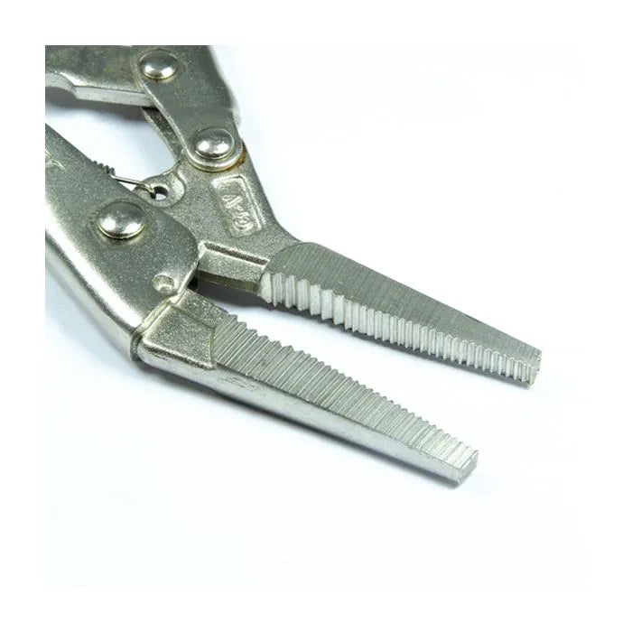 Jefferson 7" Long Nosed Vice Grips - Chrome Vanadium, High Quality