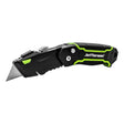 Jefferson Assistant Folding Knife - Spring-Assist Cutter with Lock-Back & 8 Blades