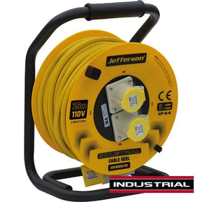 Jefferson Industrial Cable Reel 110v 25m