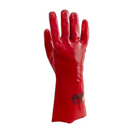 Jefferson Red PVC Gauntlet X Large