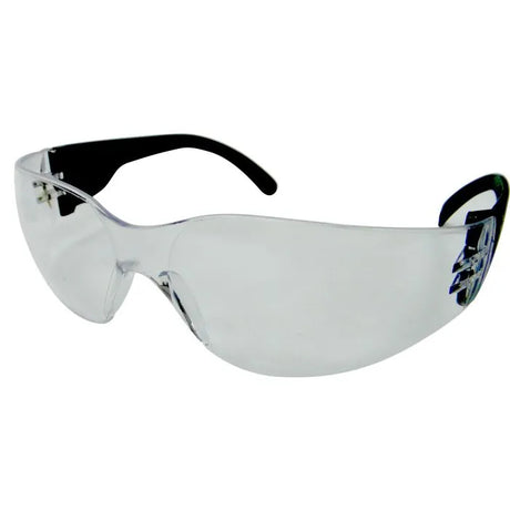 Jefferson Safety Glasses - Clear Frameless with Polycarbonate Arms & Side Shields
