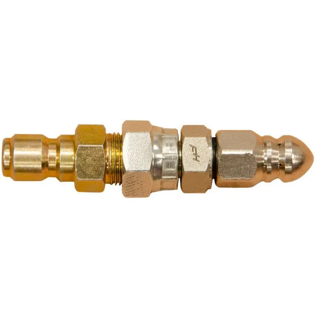 Jefferson Sewer Jetting Nozzle - 3/8" Quick Release, 4000psi | JEFWASHSEWJN3-8