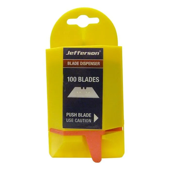 Jefferson Utility Blade Dispenser (Pack of 100)