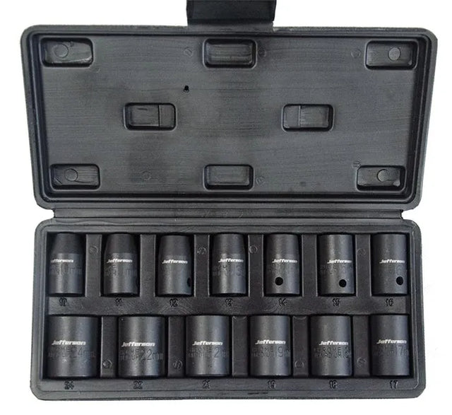 Jefferson Impact Socket Set 1/2'' Drive (13 Piece)