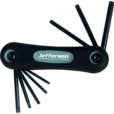 Jefferson 8 Piece Folding Hex Key Set
