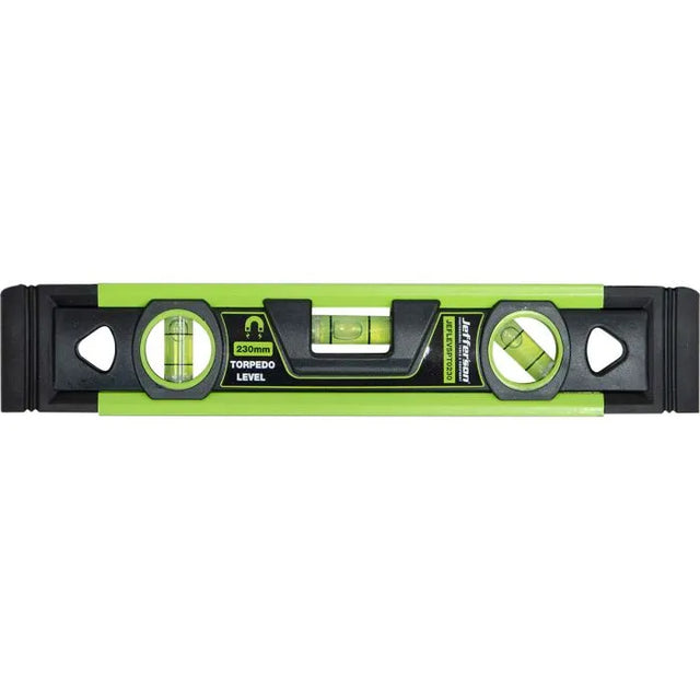 Jefferson 230mm Torpedo Spirit Level with Magnetic Base