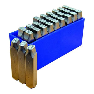 Jefferson 8mm 27 Piece Letter Punch Set