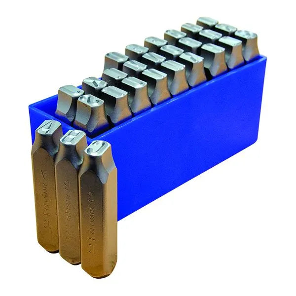 Jefferson 8mm 27 Piece Letter Punch Set