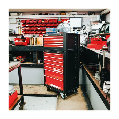 Jefferson 7+3 Drawer Professional Tool Chest | 173-Piece Tool Kit | Heavy-Duty Storage