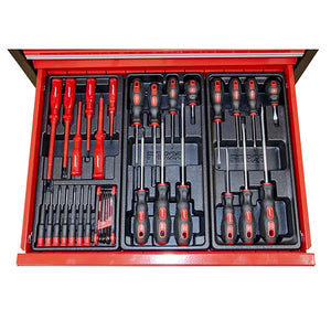 Jefferson 7+3 Drawer Professional Tool Chest | 173-Piece Tool Kit | Heavy-Duty Storage