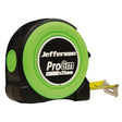 Jefferson 8m Professional Measuring Tape Nylon Coated