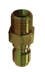 Jefferson 3/8" Male Plug Adaptor - Pipe Thread to Quick Release Connector