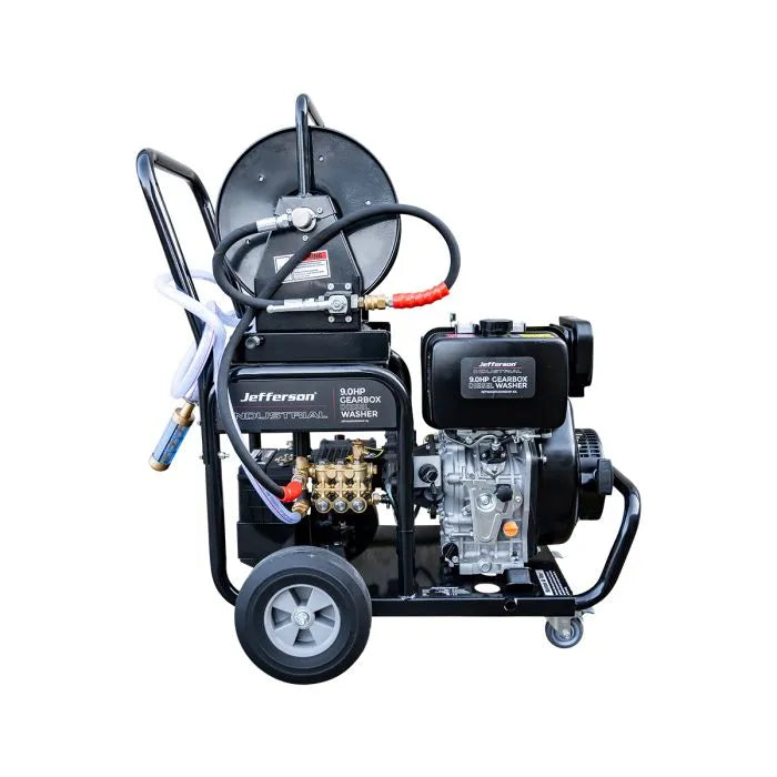 Jefferson 9.0HP Diesel Pressure Washer - 220 Bar, 21L/min | Electric Start