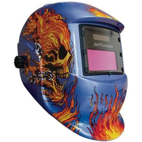 Jefferson JEFWELHT4G-01 Automatic Welding & Grinding Helmet - Dual LCD, Variable Shade