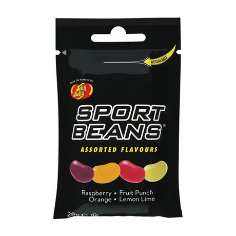Jelly Belly Sport Beans Assorted – Fruit Flavored Energy Candies 28g