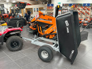 JFC Quad Tipping Trailer Gas Ram Assisted 500 Litre