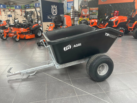 JFC Quad Tipping Trailer Gas Ram Assisted 500 Litre