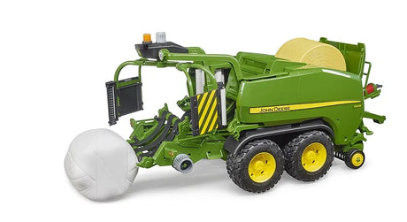 Bruder John Deere C441R Round Baler & Wrapper