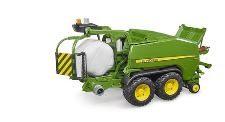 Bruder John Deere C441R Round Baler & Wrapper