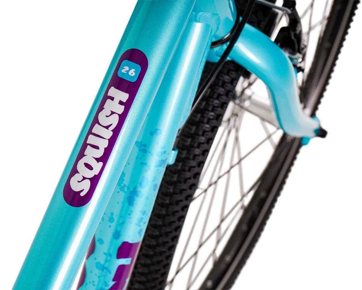 Junior Aqua Squish Bike 13" Frame, 26" Wheels | Lightweight Alloy for Ages 9+