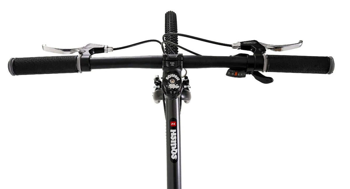 Junior Grey Squish Bike 15" Frame, 26" Wheels for Ages 11+ | Lightweight Alloy Kids' Bike