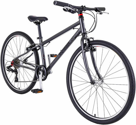 Junior Grey Squish Bike 15" Frame, 26" Wheels for Ages 11+ | Lightweight Alloy Kids' Bike