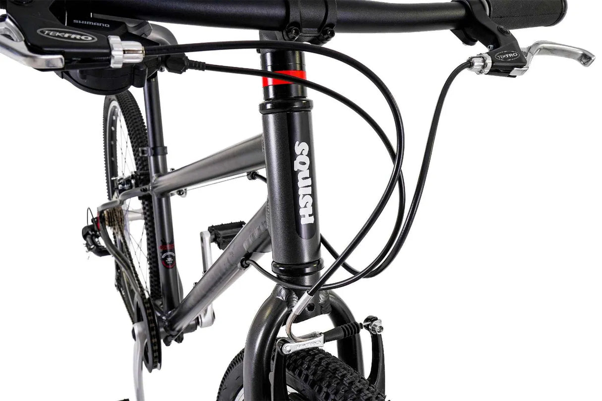 Junior Grey Squish Bike 15" Frame, 26" Wheels for Ages 11+ | Lightweight Alloy Kids' Bike