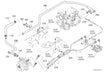 K2063-16634 Kubota HOLDER,CYLINDER RH for G23-LD Steering Linkage