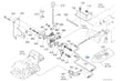 K3611-91662 Kubota Auxiliary Control Valve Pipe - OEM Hydraulic Line for F Series Valve Kits
