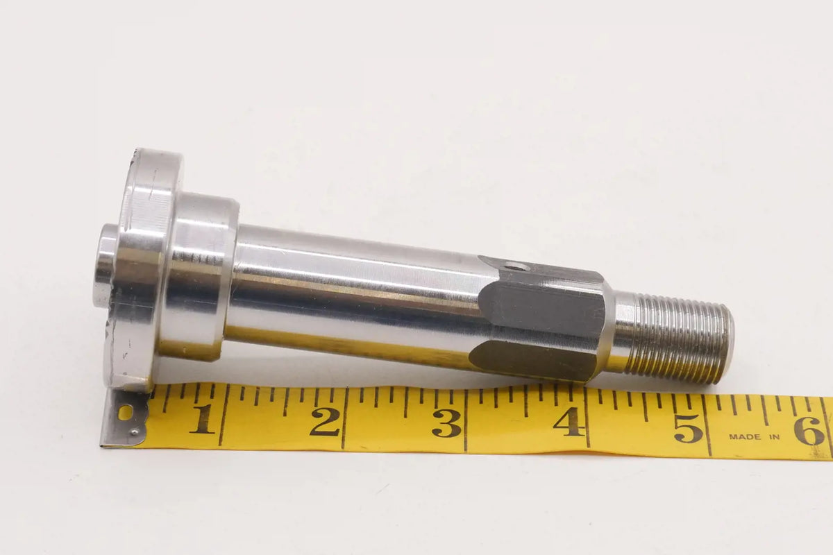 K5221-71222 Kubota Blade Shaft - OEM Shaft for Left-Side Pulley Holders  G18/21