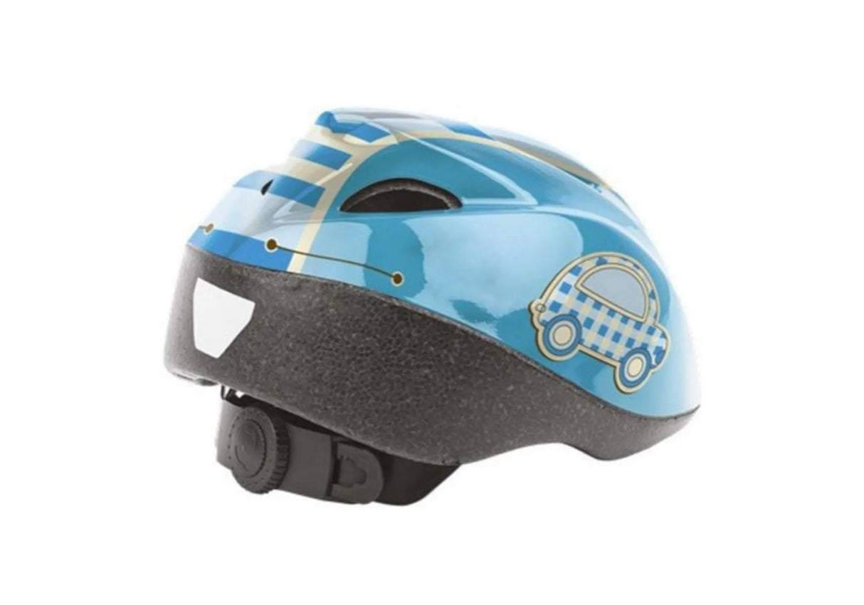Kids Driver Helmet - Secure Fit, 8 Vents, Fun Driver Design