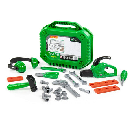 Kids Green Toolset 26 Piece Set