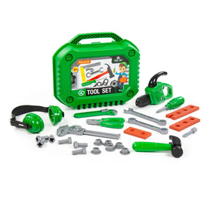 Kids Green Toolset 26 Piece Set