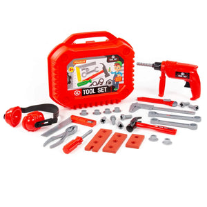 Kids Red Toolset 27 Piece Set
