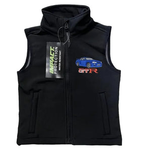 Kids Skyline GTR Gilet - Water Resistant Softshell Car Vest