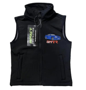 Kids Skyline GTR Gilet - Water Resistant Softshell Car Vest