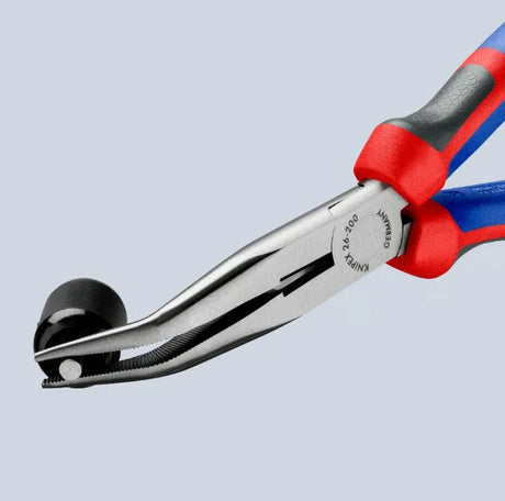 Knipex 26 22 200 Snipe Nose Pliers - 200mm Side Cutting, Comfort Grip