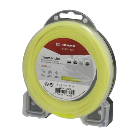Kramp Yellow Round Trimmer Line 2.4mm x 15m