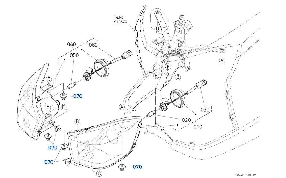 Kubota 01027-50616 Bolt SEMS (Large Washer) – OEM Radiator, Grille & Dashboard Fastener